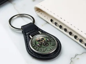 Porte-clés Personnalisés Brillants Métal Élégant